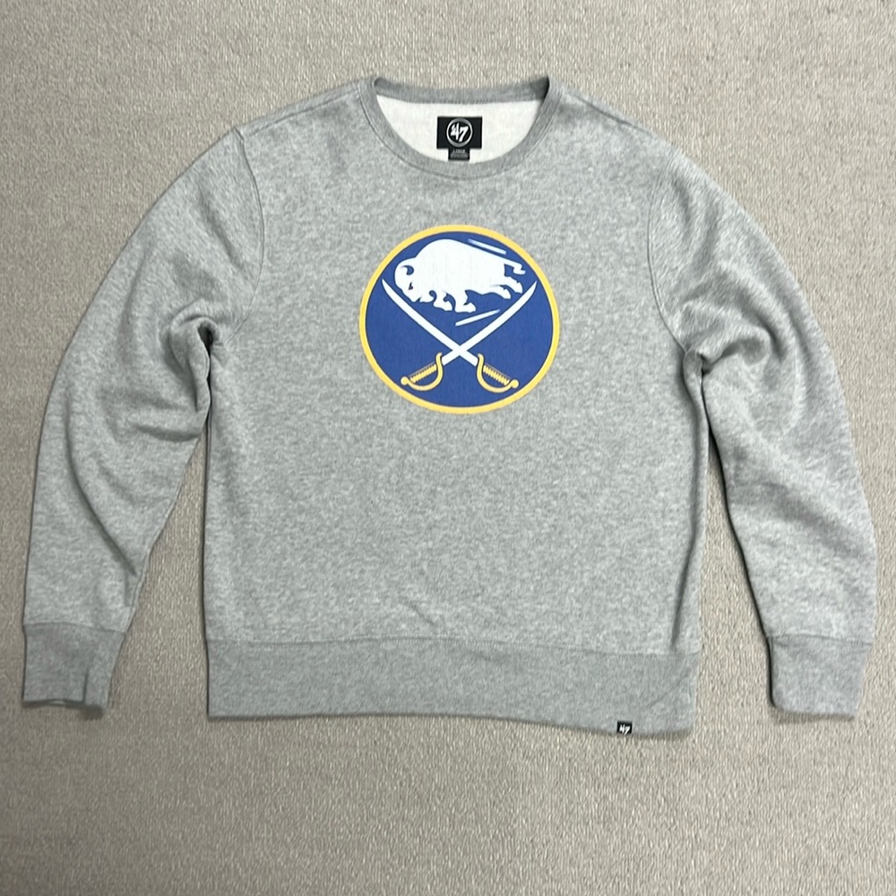 Buffalo Sabres 47 Brand Gray Sweatshirt - Large